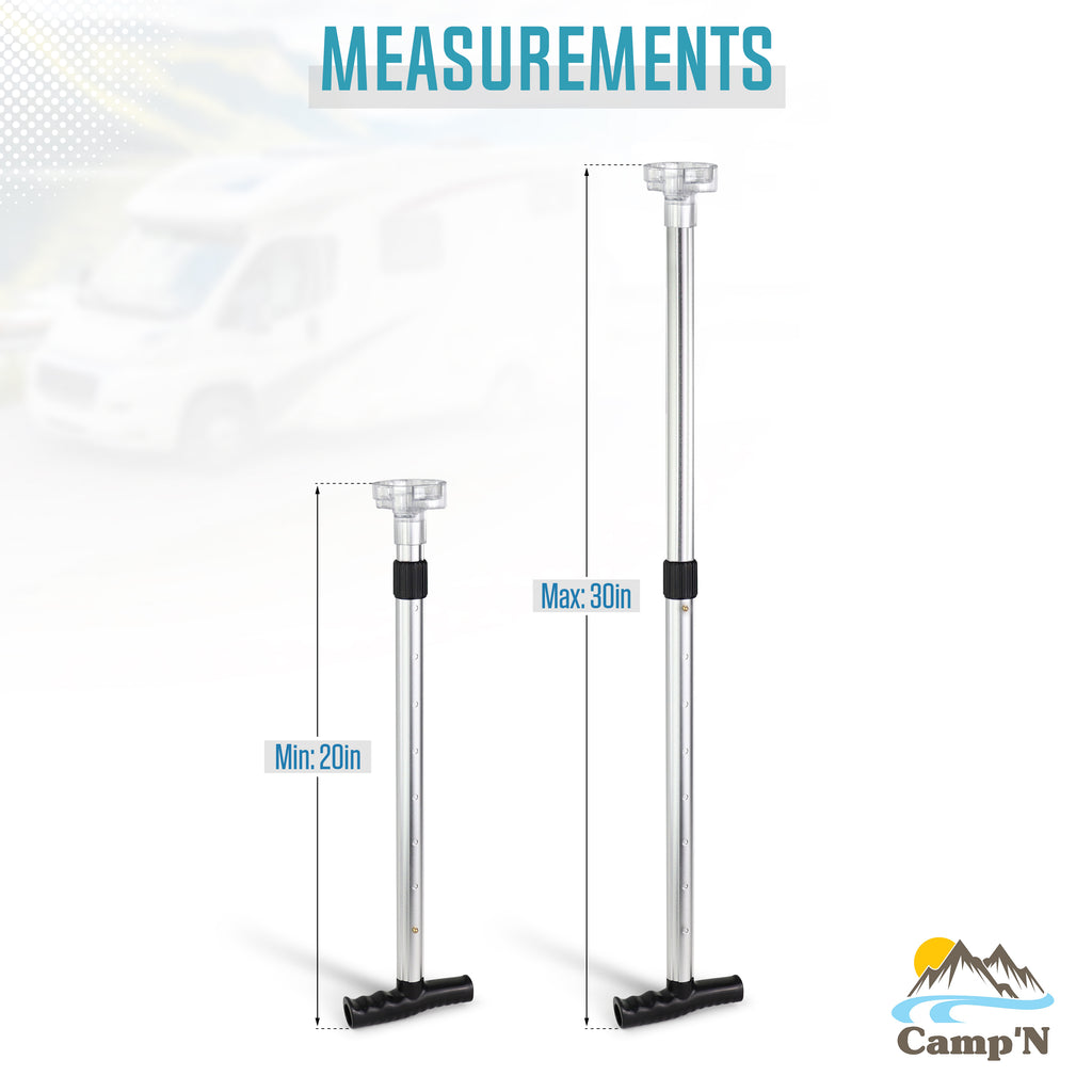 Camp'N RV Roof Vent Cover Opening Stick - Trailer Ceiling Vent Opening Tool for Campers