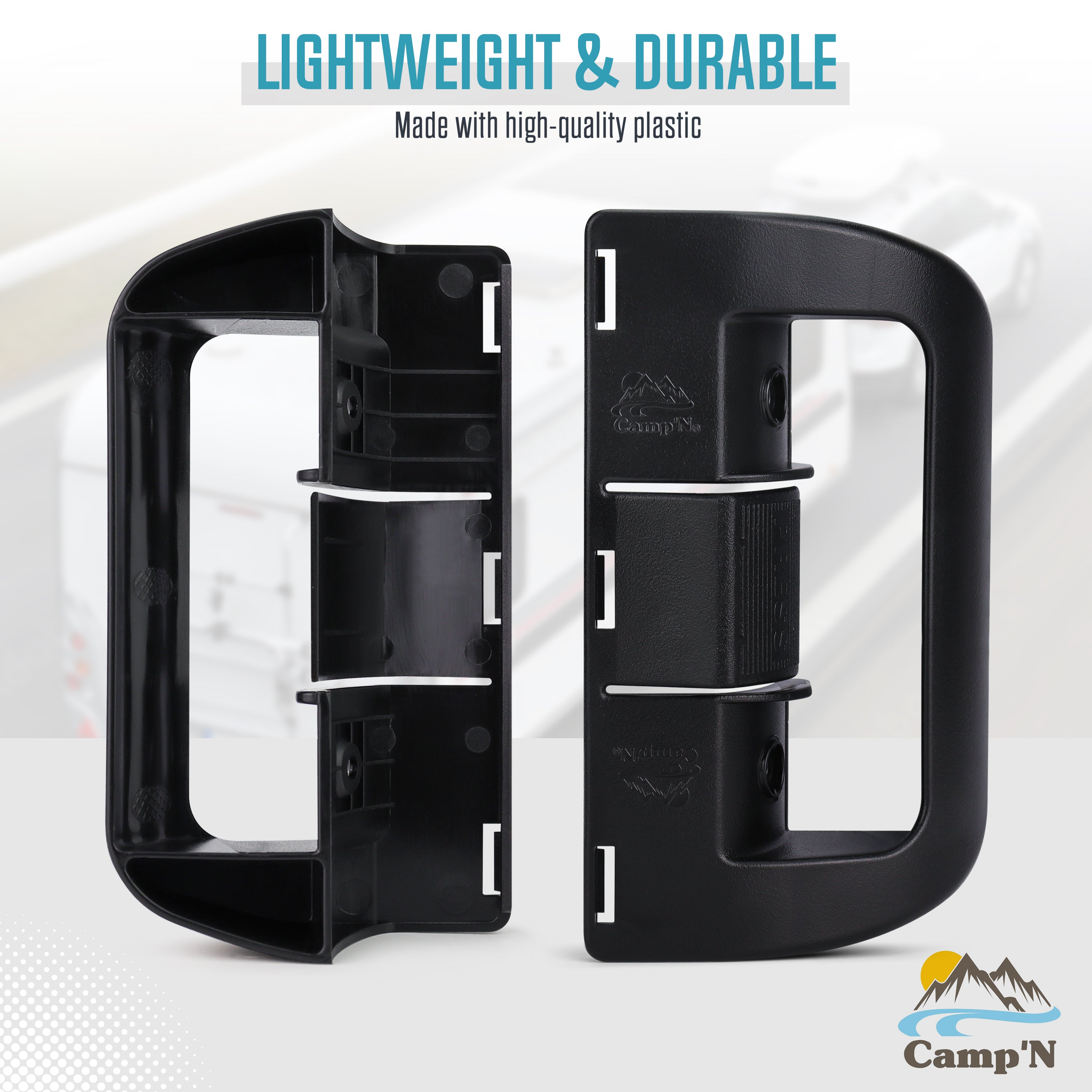 Camp'N Replacement RV Refrigerator Door Handle Latch Kit for Dometic Camper Fridge 26 & 28 cf