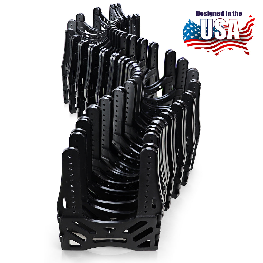 Stink Slink 10' RV Sewer Hose Support Sloped Camper Septic Holder Collapsable w/ Carry Strap