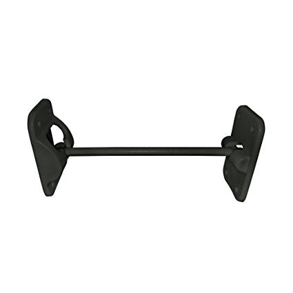 Camp'N RV Trailer Camper 6" T-Style Door Holder Latch for Entry Storage Baggage Cargo - Black 2 Pack