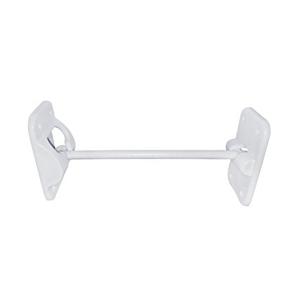 Camp'N RV Trailer Camper 6" T-Style Door Holder Latch for Entry Storage Baggage Cargo - White 2 Pack
