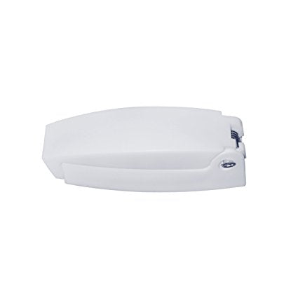 Camp'N RV Camper Trailer Baggage Door Catch Storage Compartment Latch Holders Clips - White