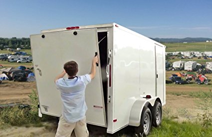 Camp'N All Weather RV Grab Handle Door Assist Bar for Camper and Cargo White 2-Pack