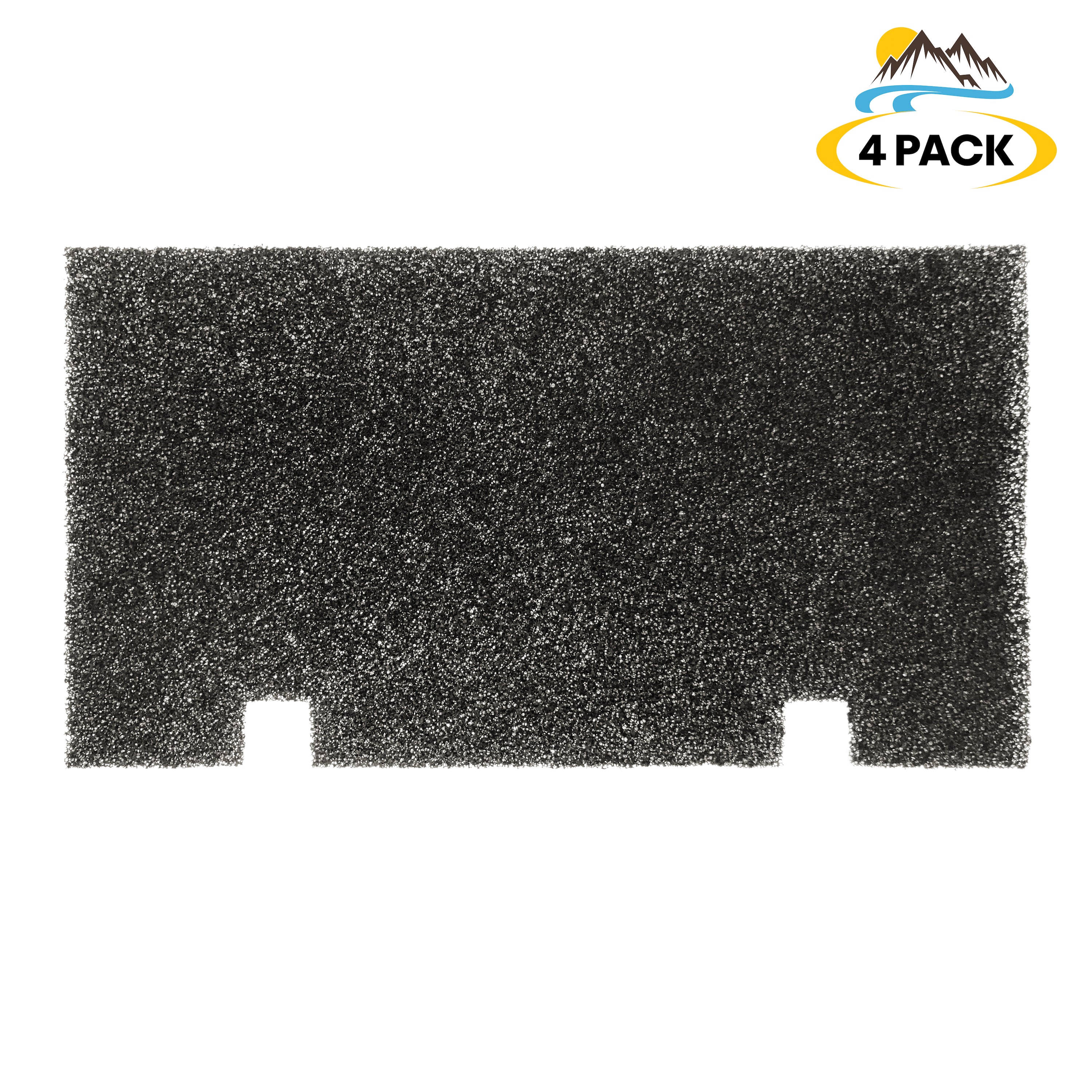 Camp'N RV AC Filter Replacements for Dometic 3104928.019 Ducted Air Grille Duo - 4 Pack