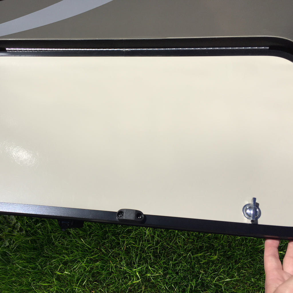 White RV Trailer Magnetic Door Baggage Door Catch Camper - #1 Strongest - 5 Sets