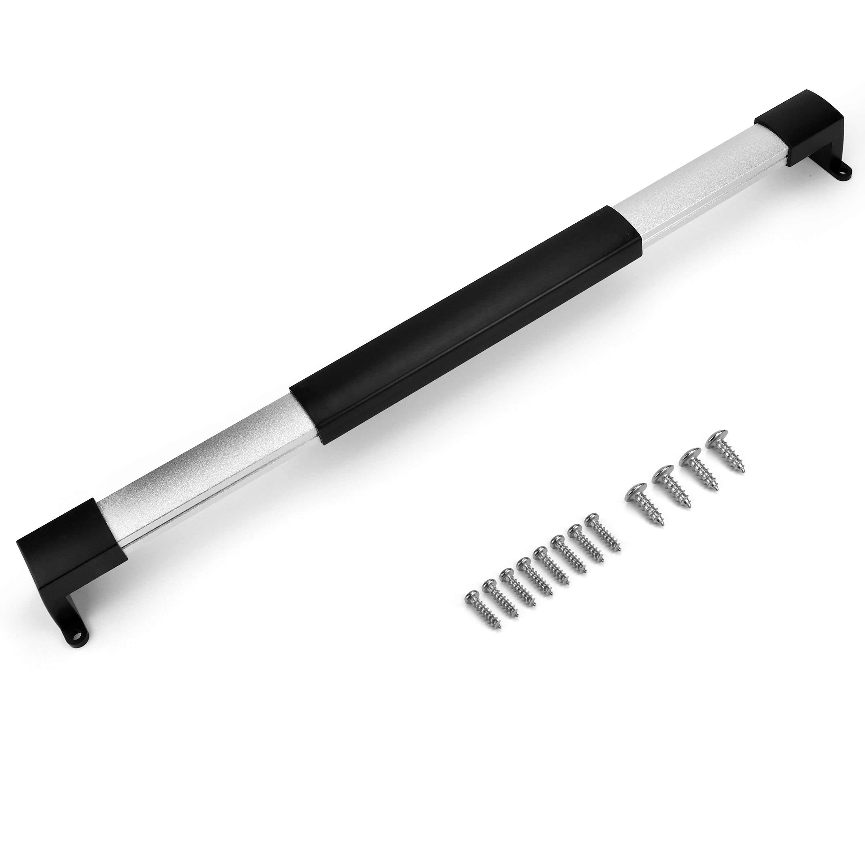 Camp'N RV Screen Door Crossbar - RV Screen Door Handle Grab Bar - RV Screen Door Handle, Adjustable Screen Door Push Bar from 21 5/8" to 28 5/8"