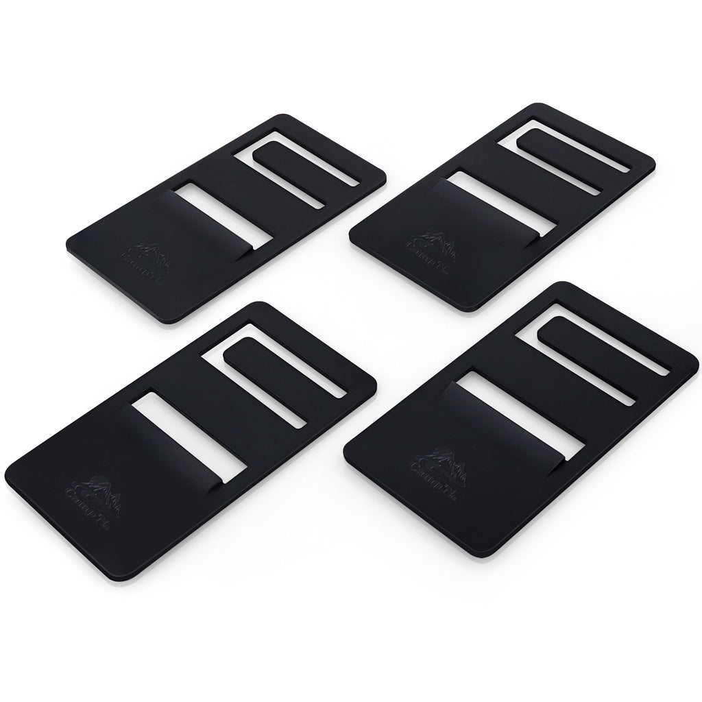 Camp'N RV Refrigerator Door Prop Clips Dometic DM26XX DM28XX Trailer Fridge Airing Card Device - 4 Pack