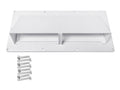 Camp'N RV Camper Trailer Exterior Sidewall Range Hood Exhaust Vent Cover Locking Damper - White