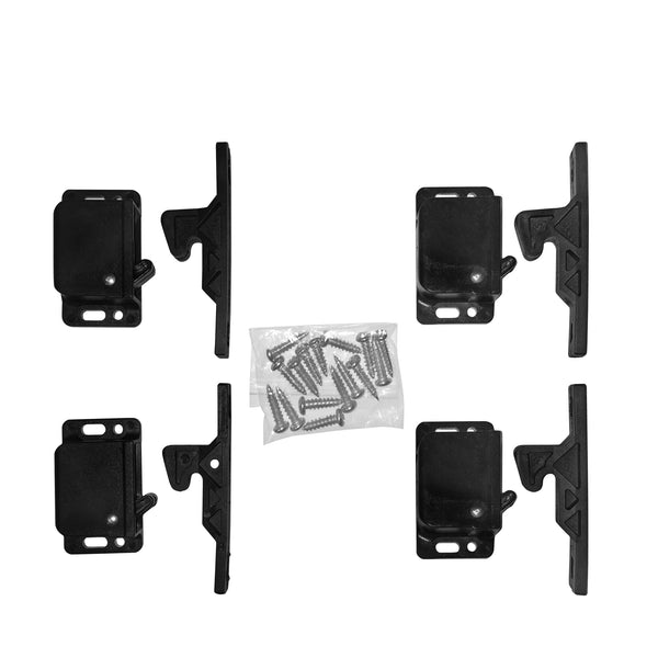 Camp'N RV Cabinet Door Push Catch - Latch - Holder (10 Pack) for Trailers and Motorhomes