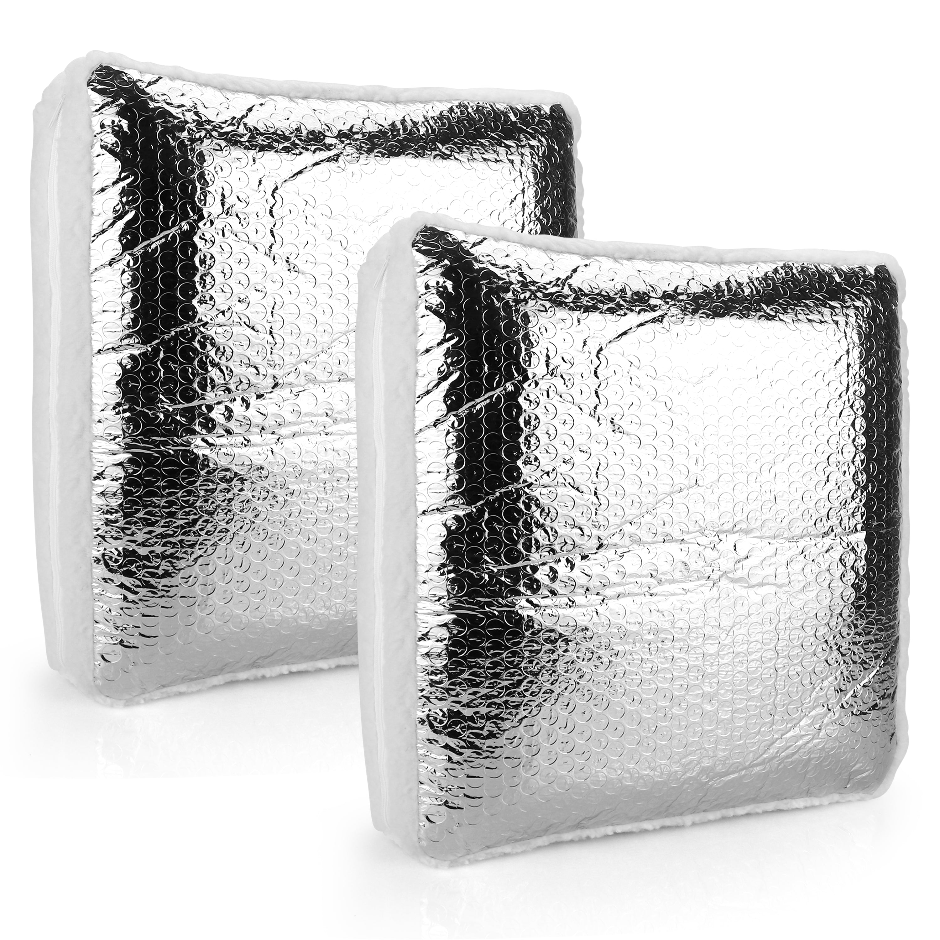 RV Vent Insulator w/ Reflective Shield Fits 14" Vents Camper Motorhome Trailer-2 Pack